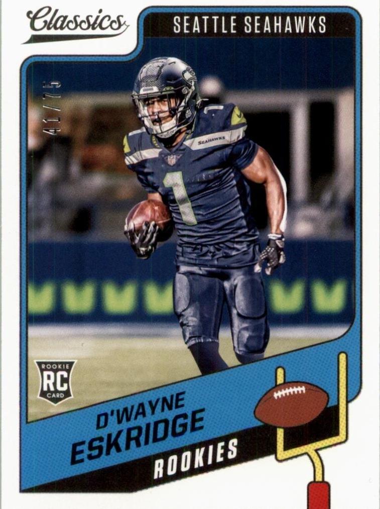 D'Wayne Eskridge [Blue Back] #169