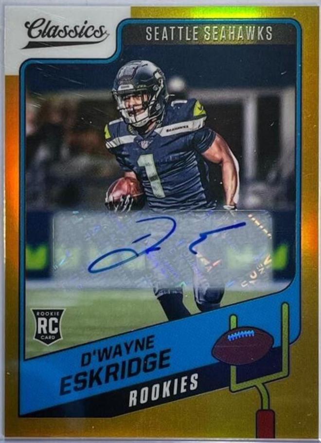 D'Wayne Eskridge [Premium Edition Significant Signature Gold] #169