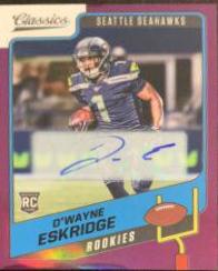D'Wayne Eskridge [Premium Edition Significant Signature Purple] #169