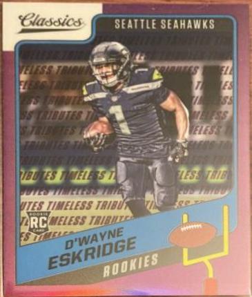 D'Wayne Eskridge [Premium Edition Timeless Tributes Purple] #169