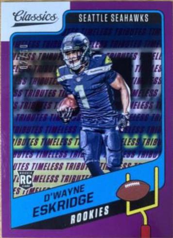 D'Wayne Eskridge [Timeless Tributes Purple] #169