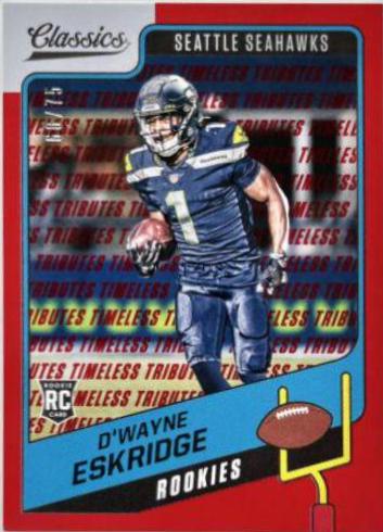 D'Wayne Eskridge [Timeless Tributes Red] #169