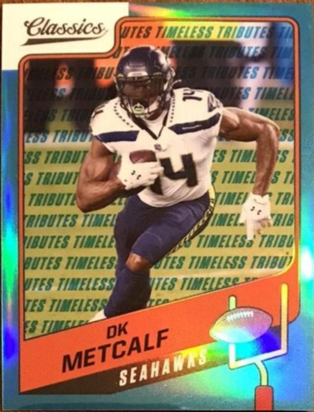 DK Metcalf [Timeless Tributes Blue] #86