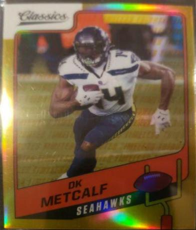 DK Metcalf [Timeless Tributes Gold] #86