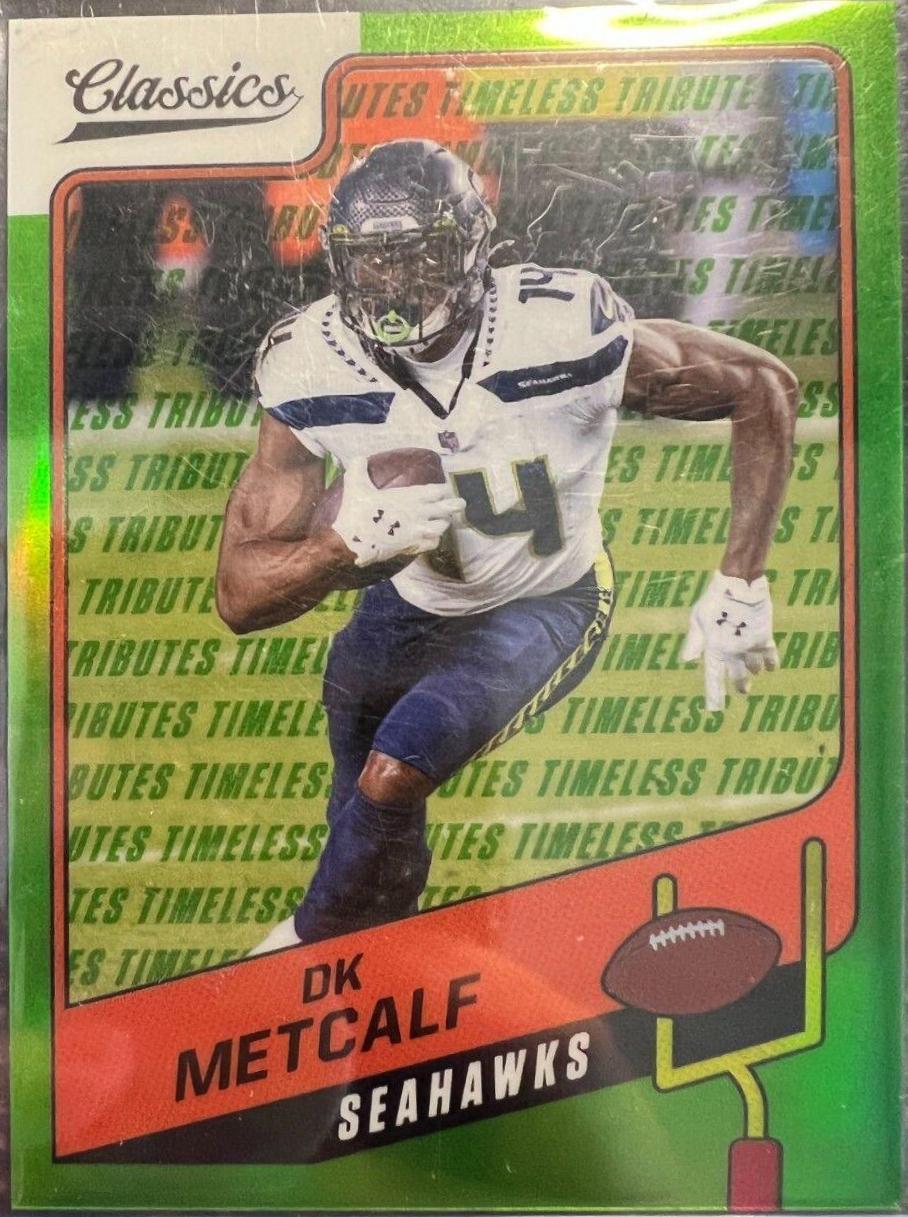 DK Metcalf [Timeless Tributes Green] #86