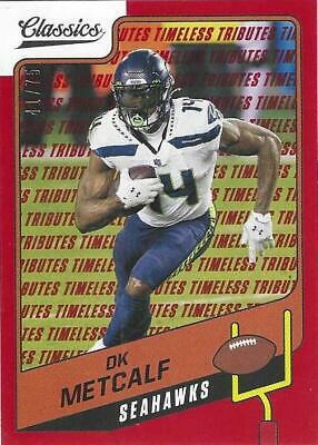 DK Metcalf [Timeless Tributes Red] #86