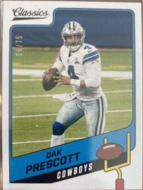 Dak Prescott [Blue Back] #50