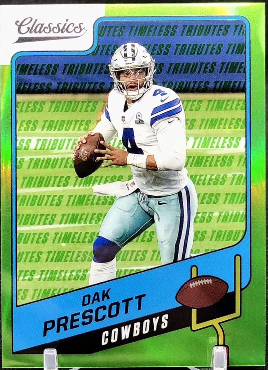 Dak Prescott [Premium Edition Timeless Tributes Green] #50