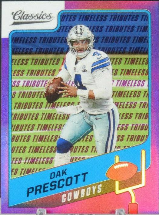 Dak Prescott [Premium Edition Timeless Tributes Purple] #50