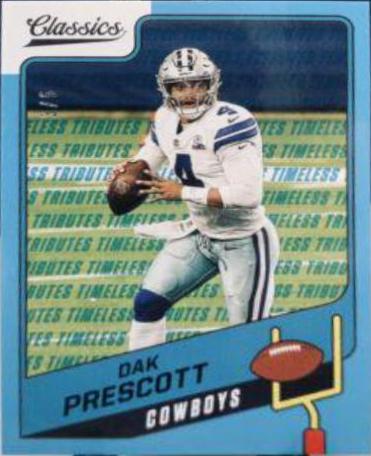Dak Prescott [Timeless Tributes Blue] #50