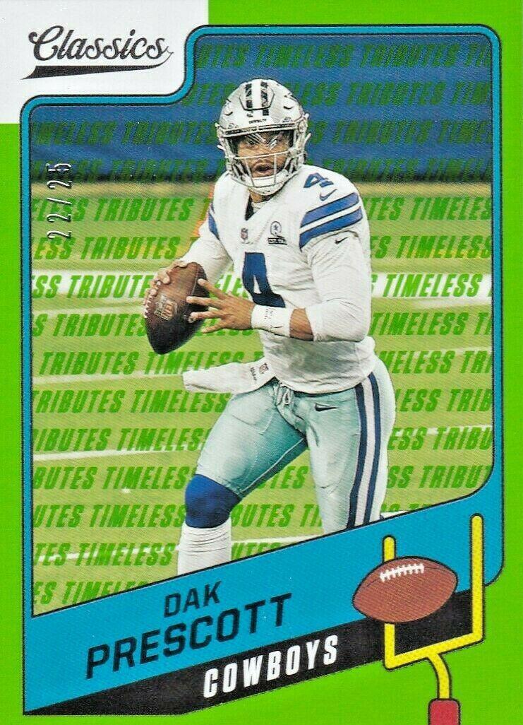 Dak Prescott [Timeless Tributes Green] #50