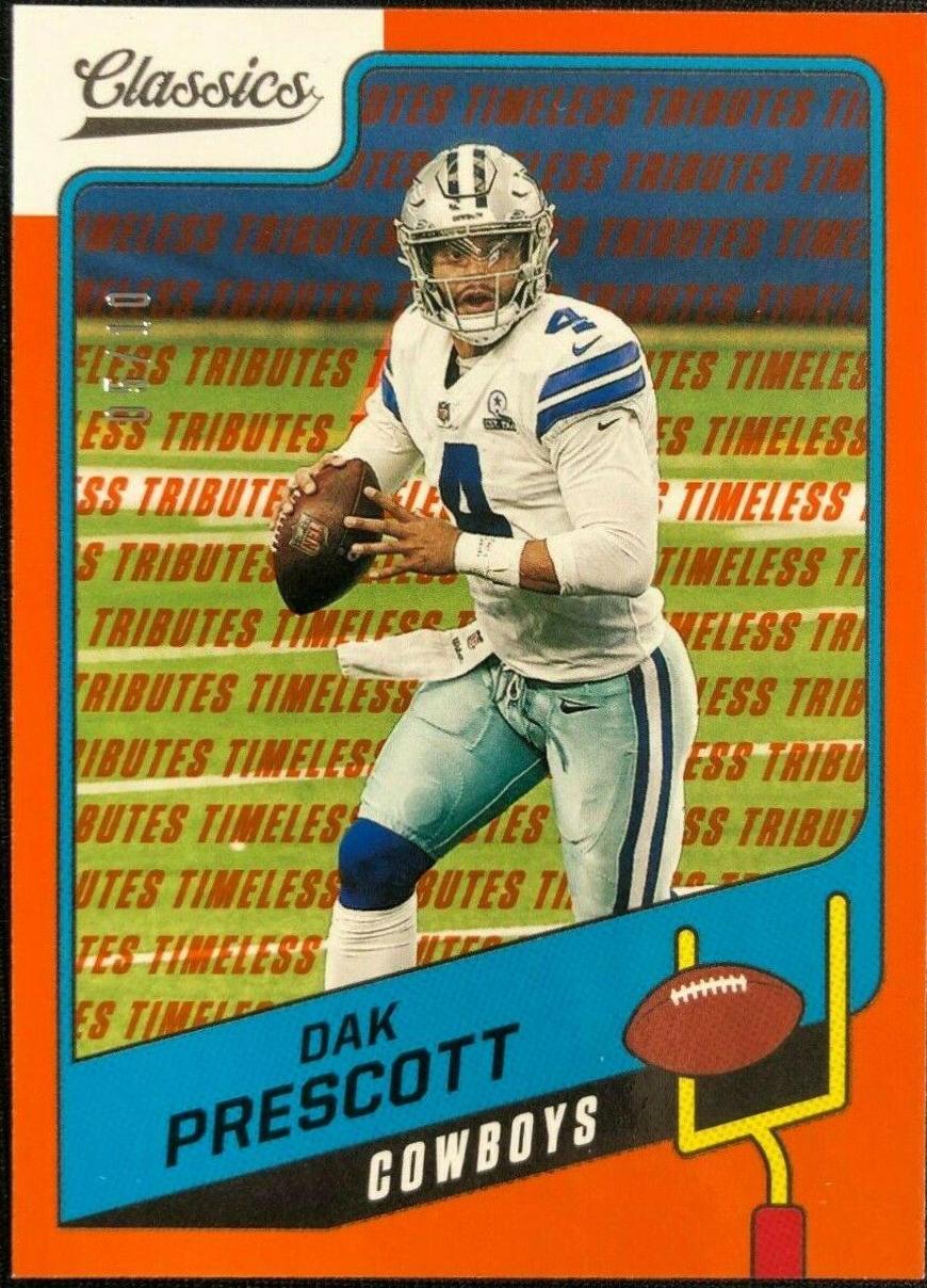 Dak Prescott [Timeless Tributes Orange] #50