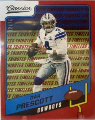 Dak Prescott [Timeless Tributes Red] #50