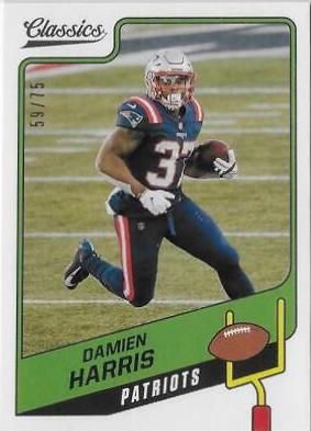Damien Harris [Blue Back] #71