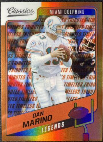 Dan Marino [Premium Edition Timeless Tributes Orange] #138