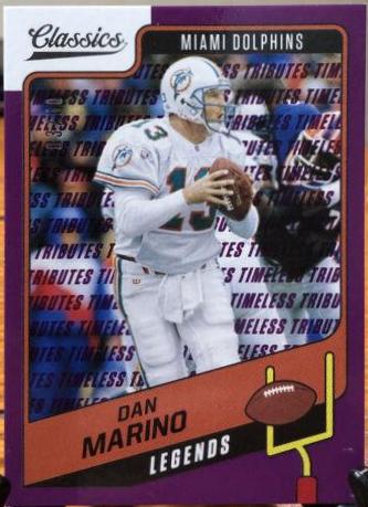 Dan Marino [Timeless Tributes Purple] #138