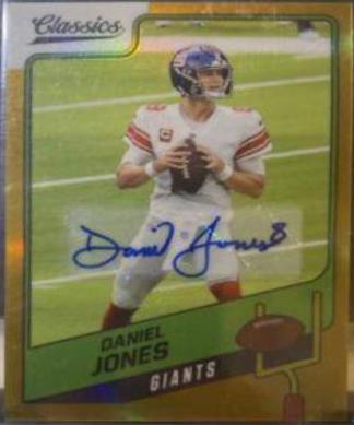 Daniel Jones [Premium Edition Significant Signature Gold] #55