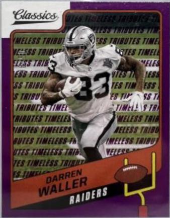 Darren Waller [H2 Premium Edition Timeless Tributes Purple] #95