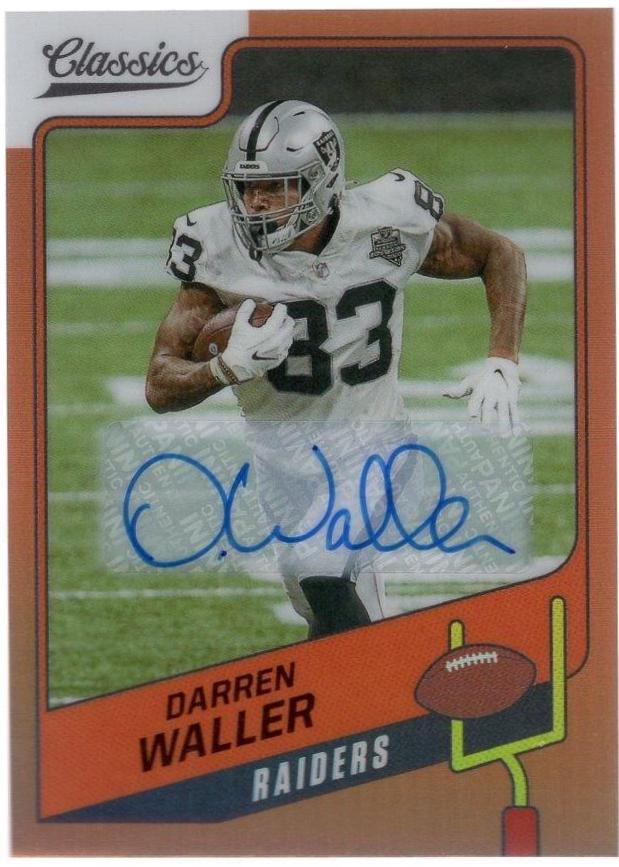 Darren Waller [Premium Edition Significant Signature Orange] #95