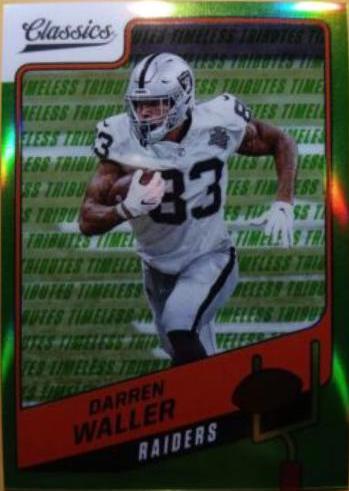 Darren Waller [Premium Edition Timeless Tributes Green] #95