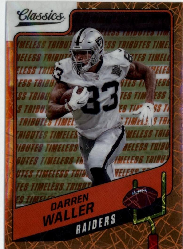 Darren Waller [Premium Edition Timeless Tributes Orange] #95
