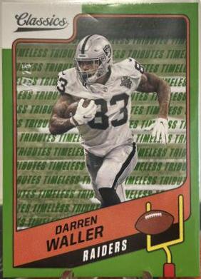 Darren Waller [Timeless Tributes Green] #95