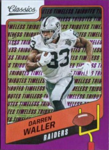 Darren Waller [Timeless Tributes Purple] #95