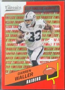 Darren Waller [Timeless Tributes Red] #95
