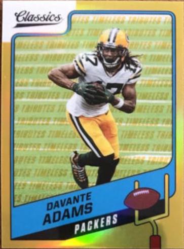 Davante Adams [Premium Edition Timeless Tributes Gold] #39