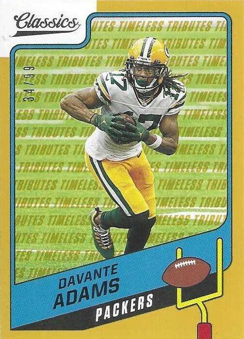 Davante Adams [Timeless Tributes Gold] #39