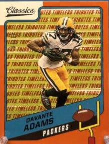 Davante Adams [Timeless Tributes Orange] #39