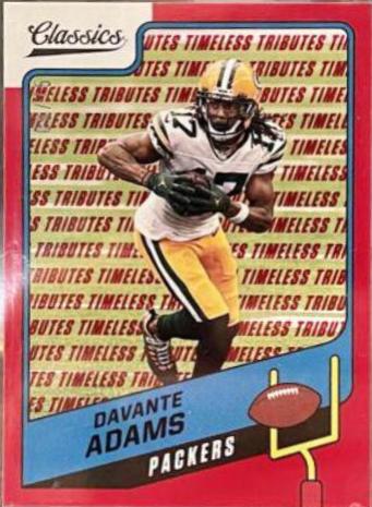 Davante Adams [Timeless Tributes Red] #39