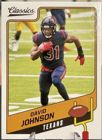 David Johnson [Blue Back] #12