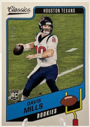Davis Mills [Blank Back] #172