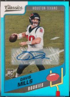 Davis Mills [Premium Edition Significant Signature Blue] #172
