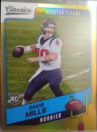 Davis Mills [Premium Edition Timeless Tributes Gold] #172