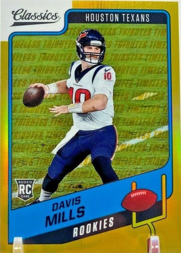 Davis Mills [Timeless Tributes Gold] #172