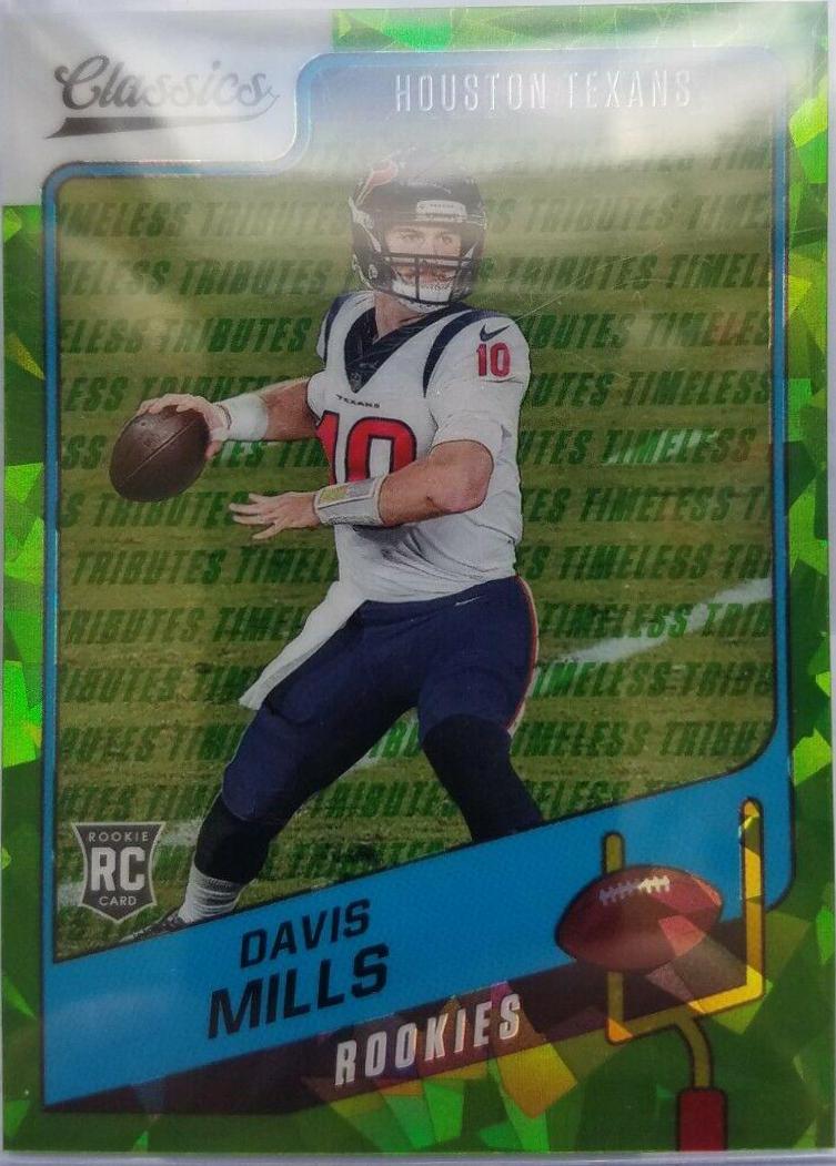 Davis Mills [Timeless Tributes Green] #172