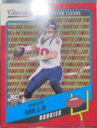 Davis Mills [Timeless Tributes Red] #172