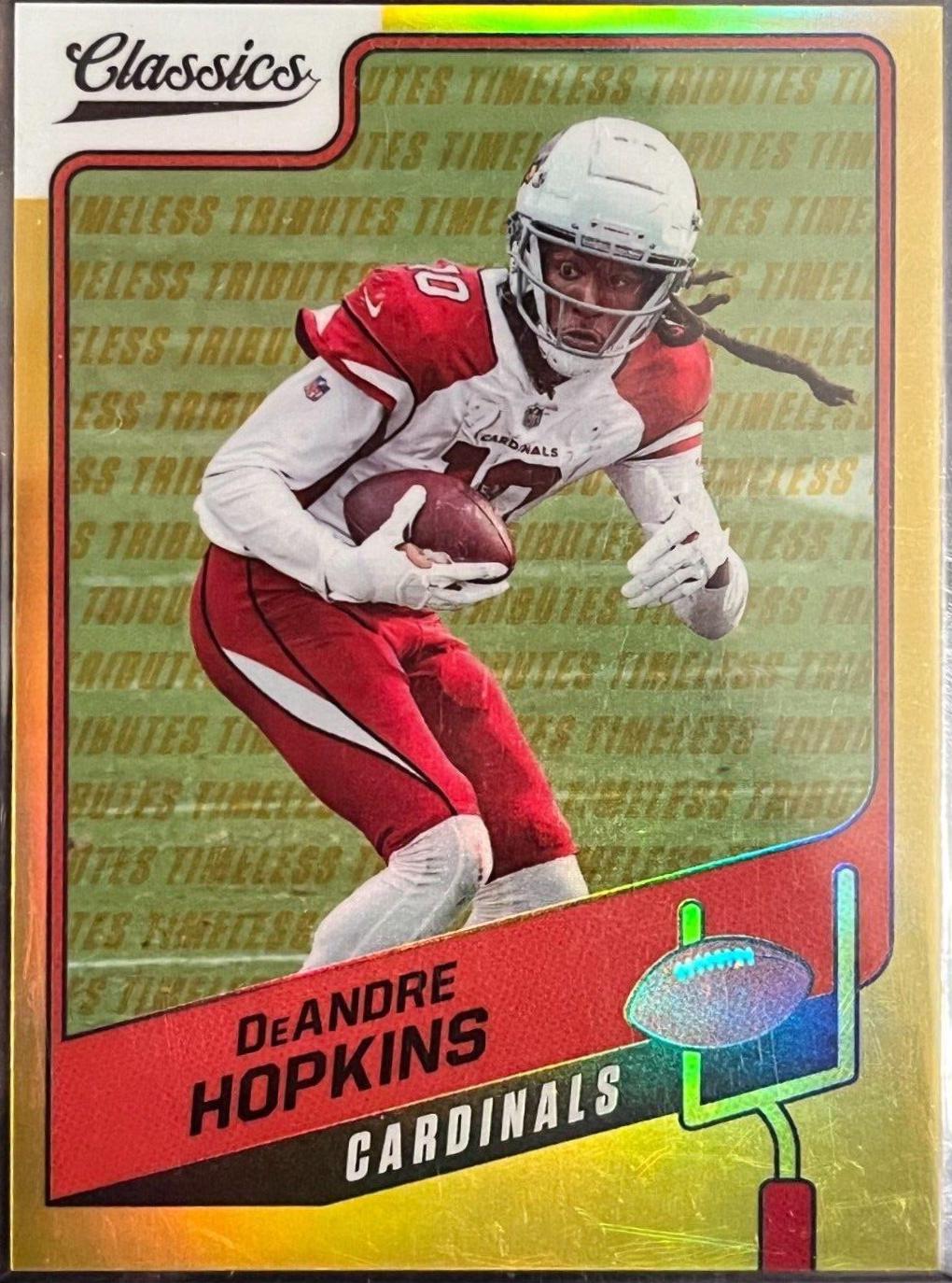 DeAndre Hopkins [Premium Edition Timeless Tributes Gold] #76