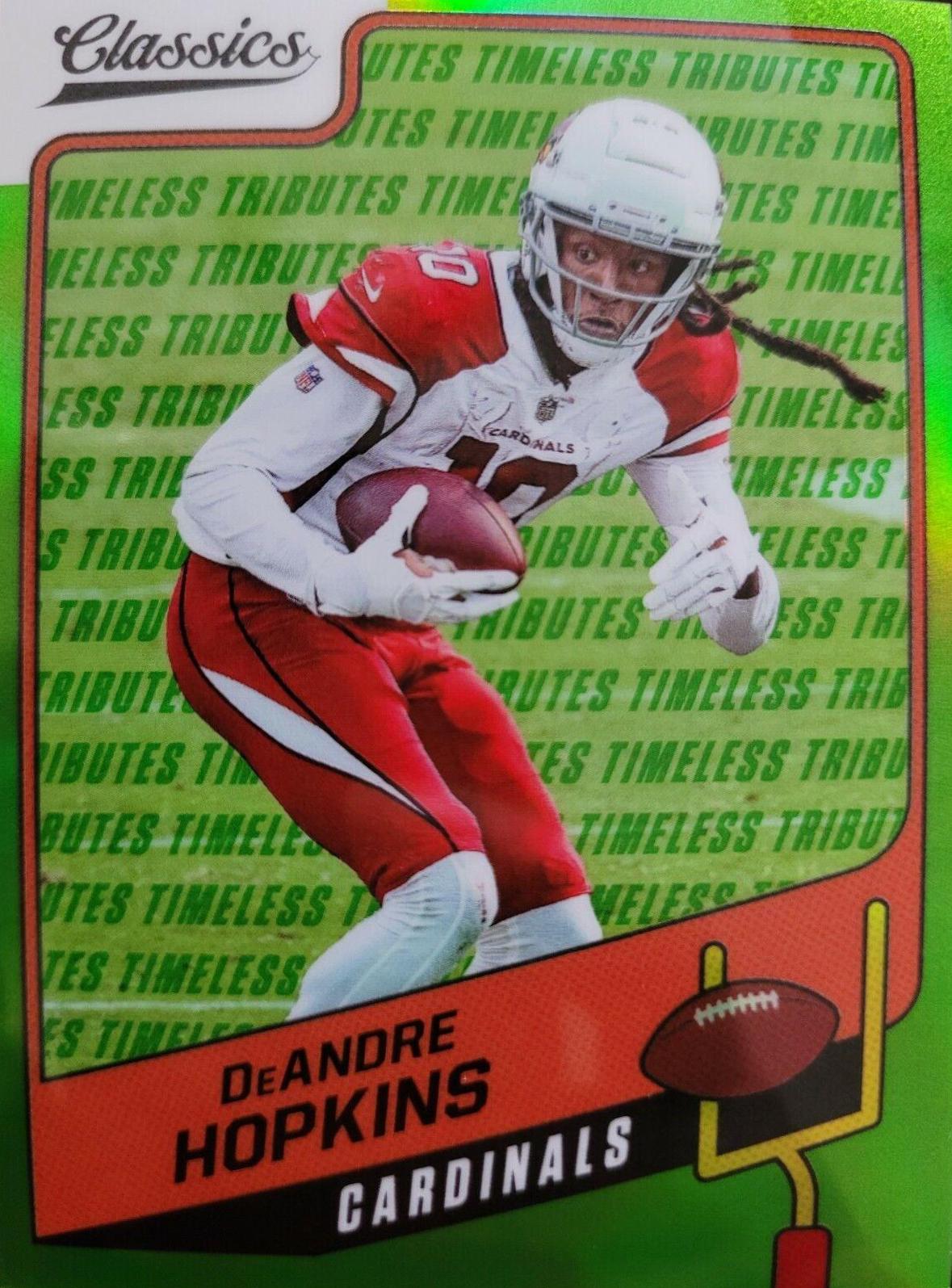 DeAndre Hopkins [Premium Edition Timeless Tributes Green] #76