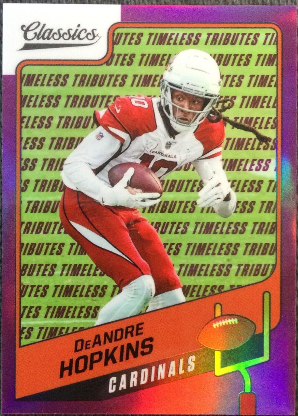 DeAndre Hopkins [Premium Edition Timeless Tributes Purple] #76