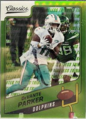 DeVante Parker [Premium Edition Timeless Tributes Green] #66