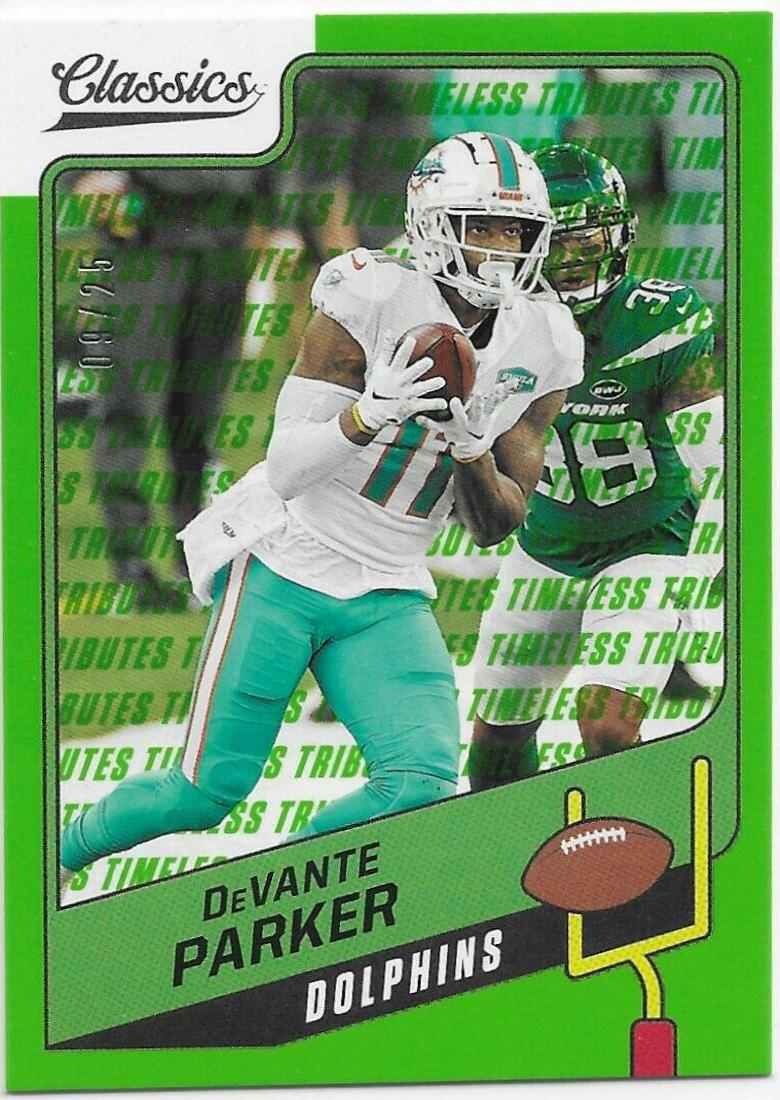 DeVante Parker [Timeless Tributes Green] #66