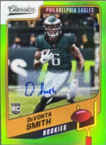 DeVonta Smith [Premium Edition Significant Signature Green] #155