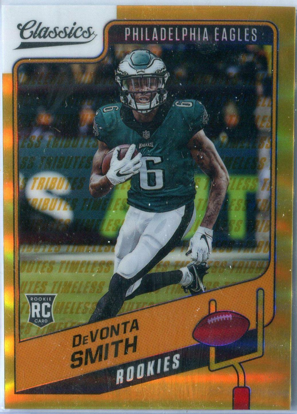 DeVonta Smith [Timeless Tributes Gold] #155