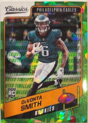 DeVonta Smith [Timeless Tributes Green] #155