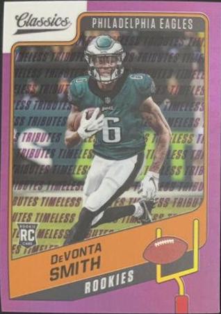 DeVonta Smith [Timeless Tributes Purple] #155