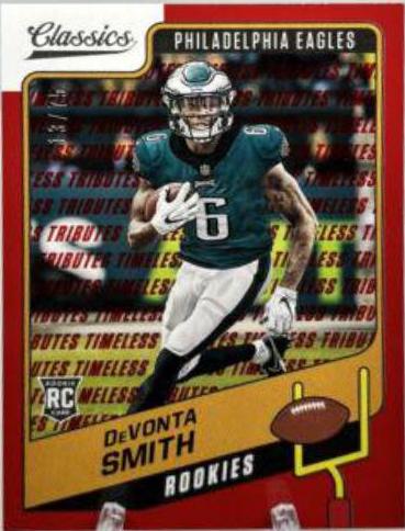DeVonta Smith [Timeless Tributes Red] #155