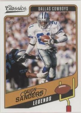 Deion Sanders [Blue Back] #106